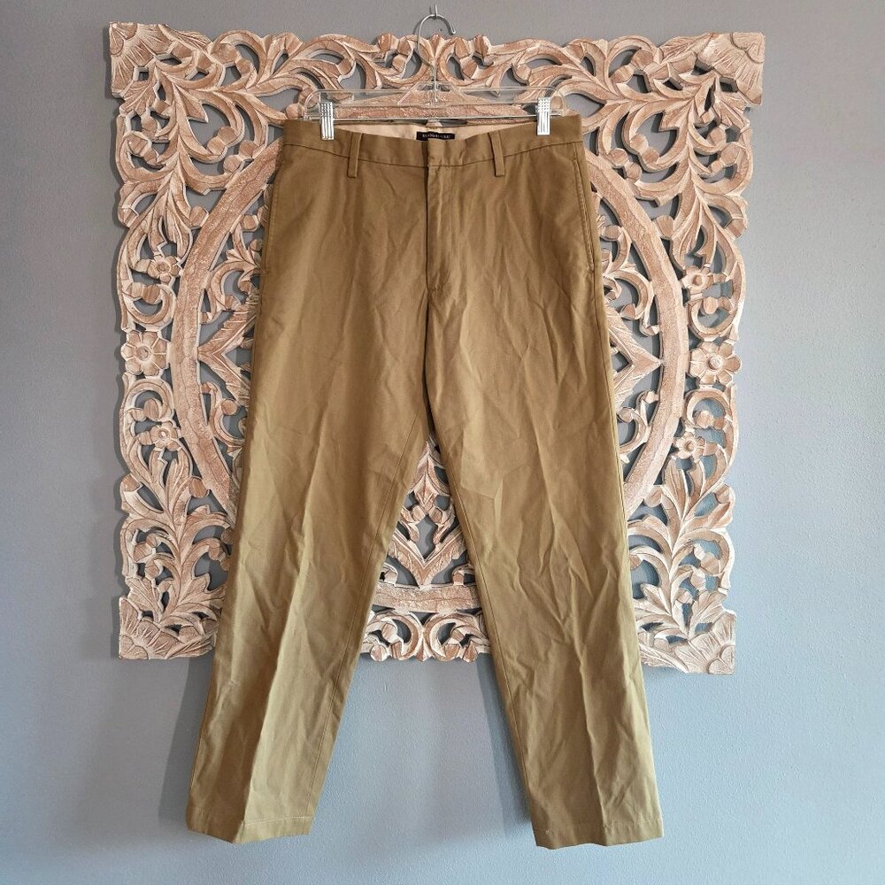Banana Republic Men’s Gavin Chino Pants Tan 32x34